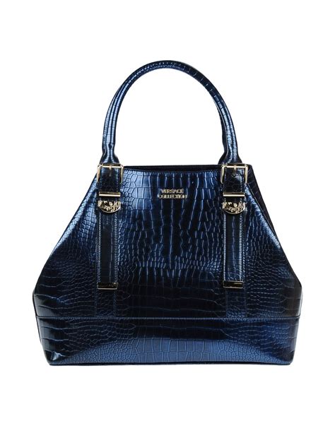 versace blue purse